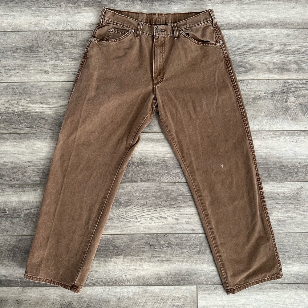 34X30 Dickies brown carpenter pants